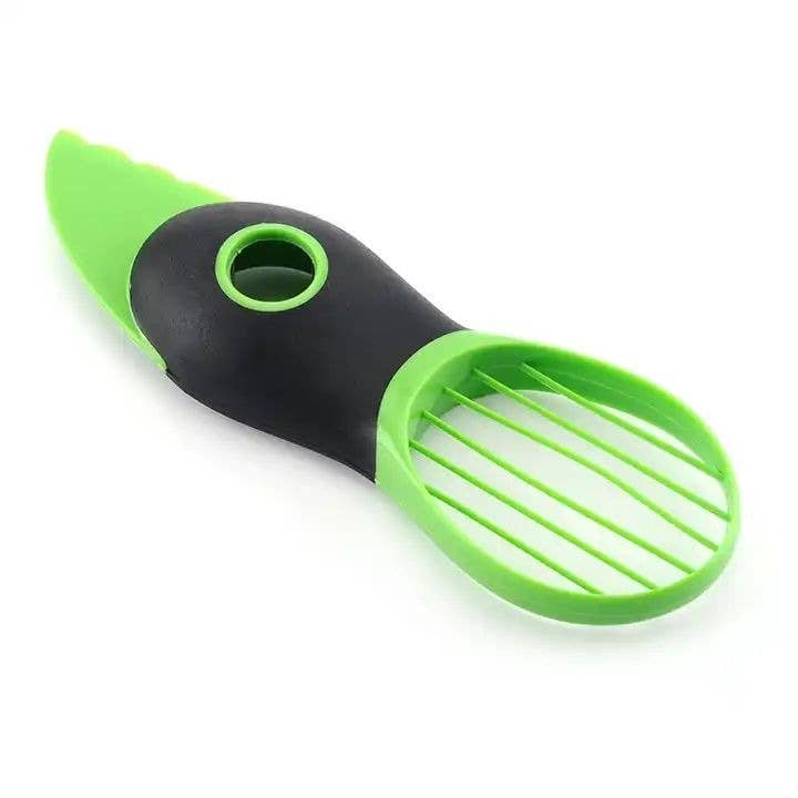 Multi Functional Plastic 3 in 1 Avocado Knife Avocado Cutter: 1 Pack