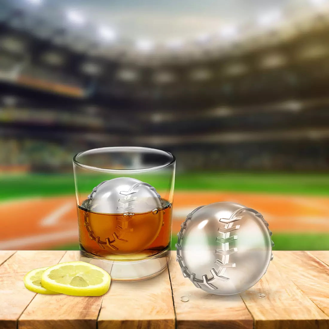 Baseball Ice Molds