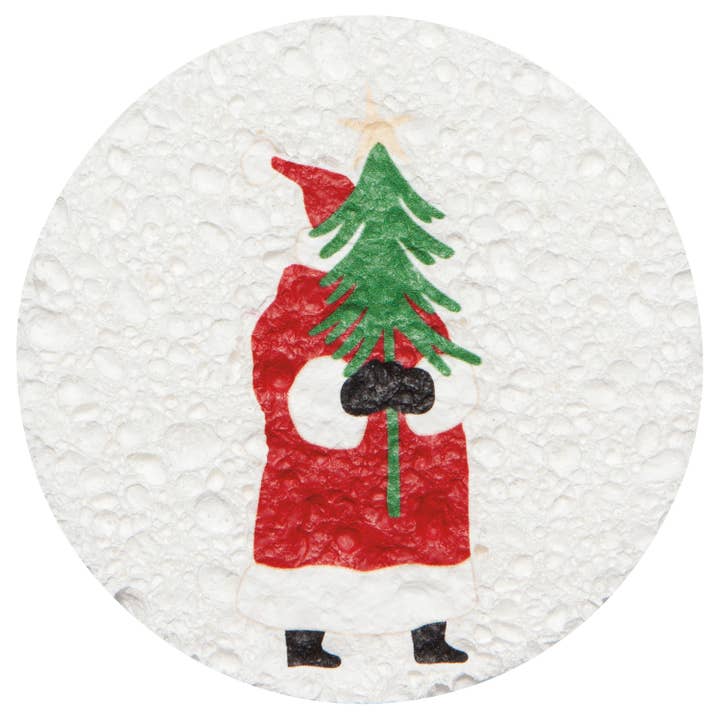 Compostable Sponge Christmas Display
