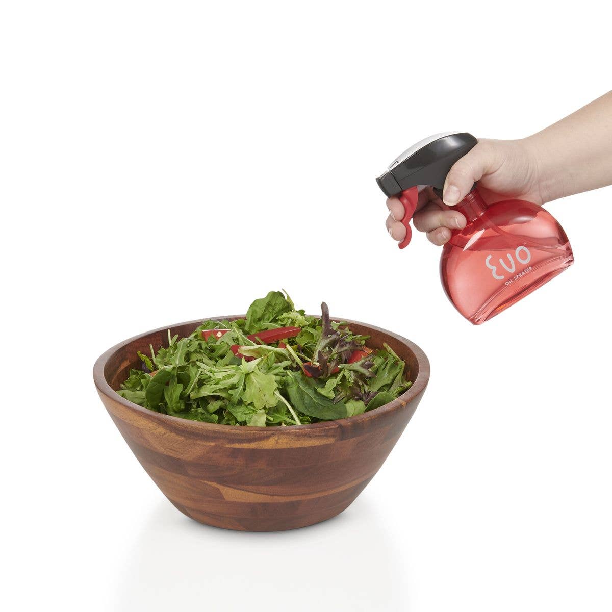 Evo Glass Oil Sprayer Bottle, Red, 6oz