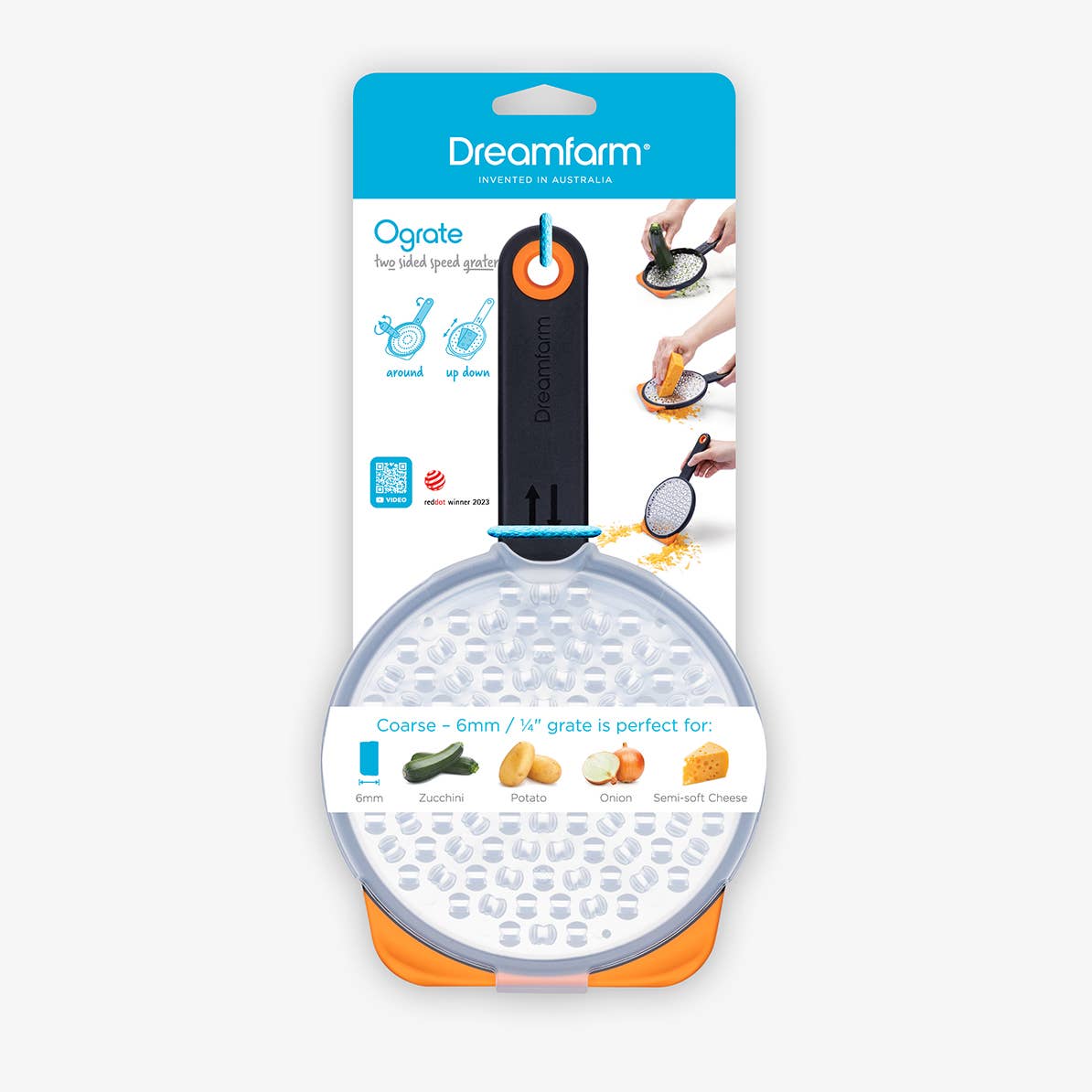 Ograte Coarse - Two Sided Speed Grater