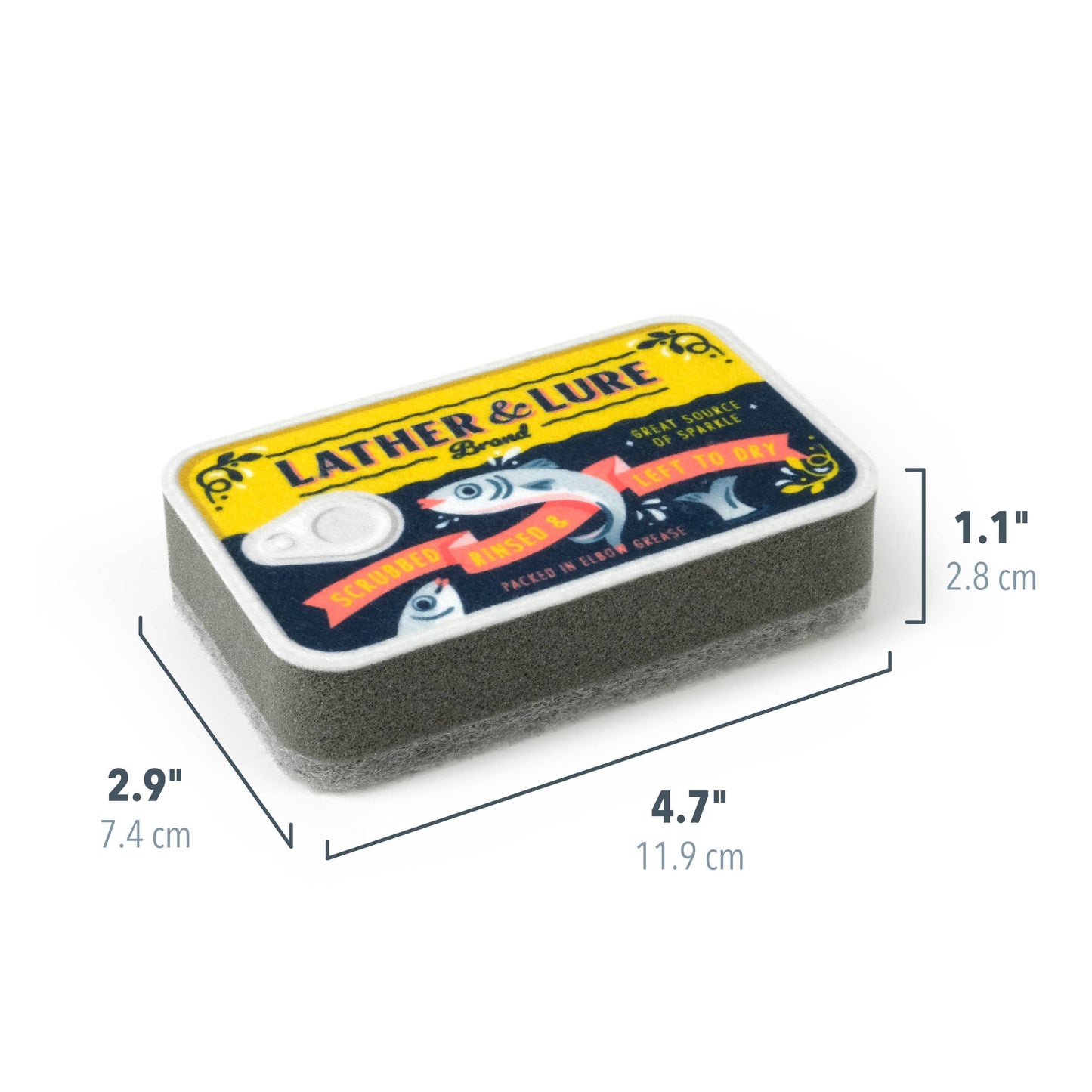 Sponges - TIDY TINS Sardines - Set of 2