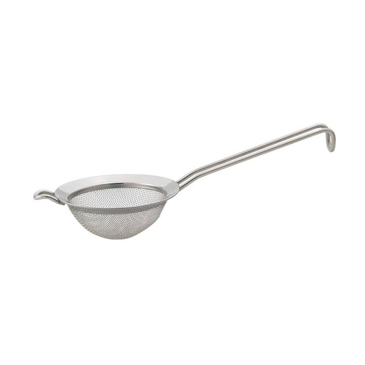 HIC Kitchen Double Mesh Strainer, 4in