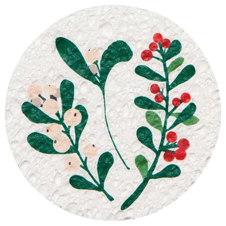 Compostable Sponge Christmas Display