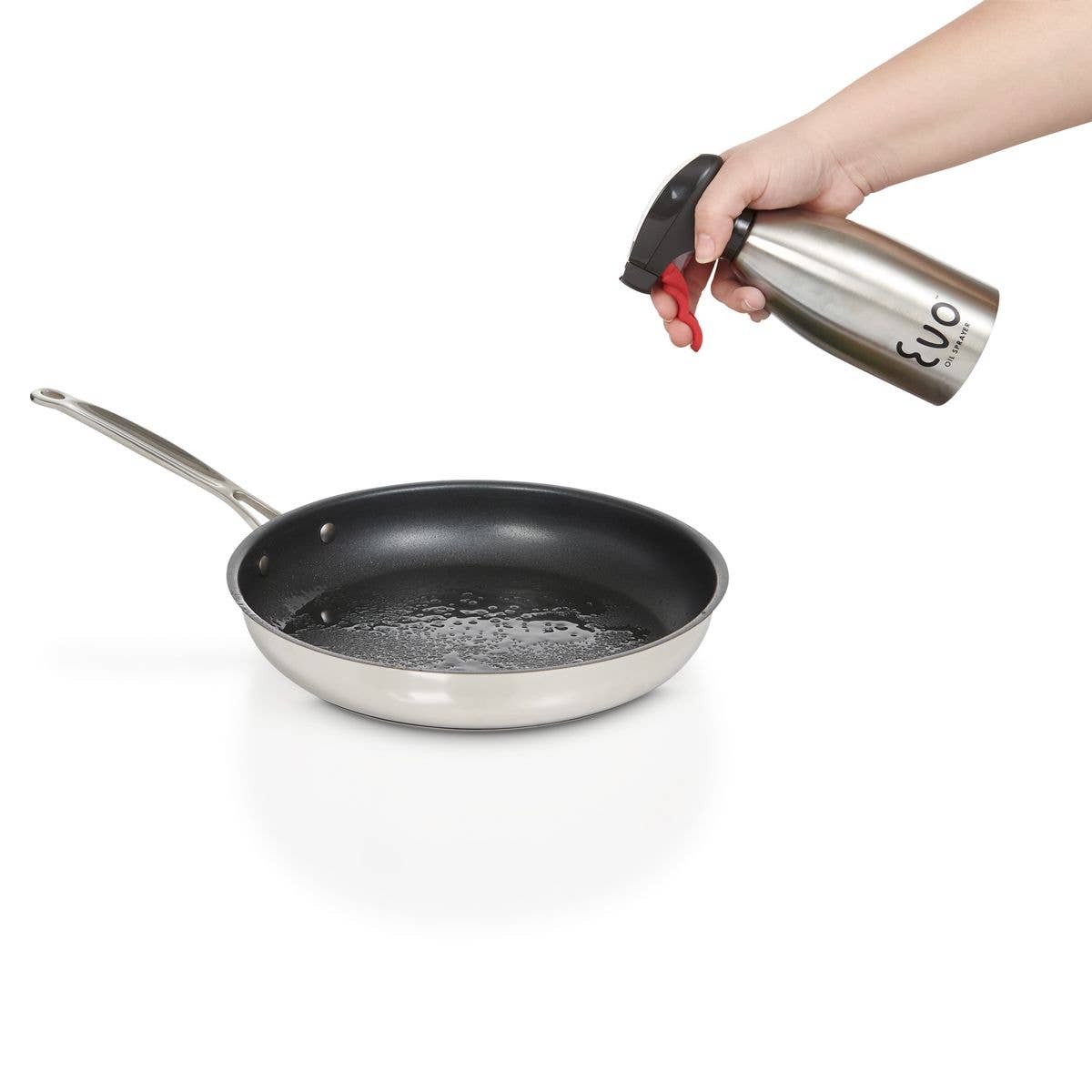 Evo Oil Sprayer, Stainless Steel, 16oz