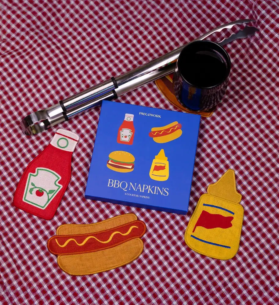 Cocktail Napkins - BBQ - Set of 4