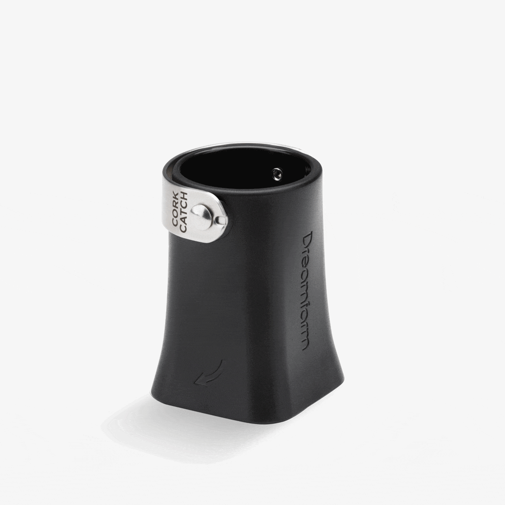 Champop champagne popper cork catcher