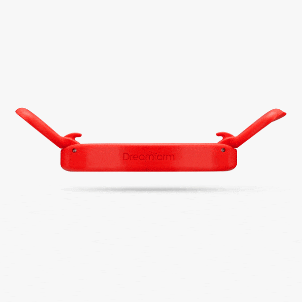 Flapple - Fold flat apple slicer