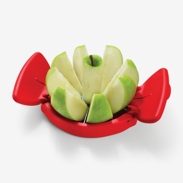 Flapple - Fold flat apple slicer