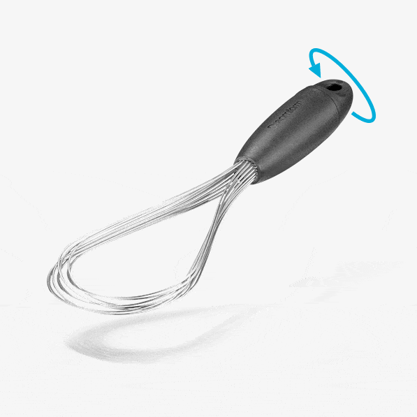 Flisk fold flat balloon whisk - Black