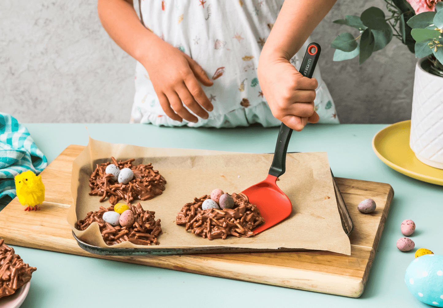Mini Chopula chopping sit up spatula