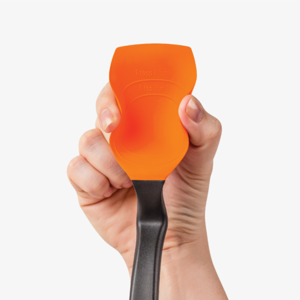 Supoon - sit up scraping spoon
