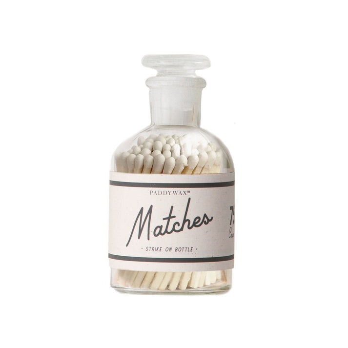 Bottle of Matches - White