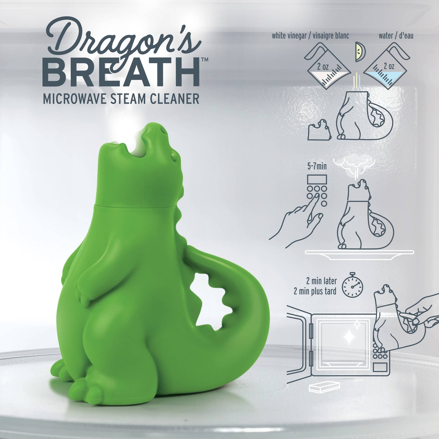 Dragon's Breath - Microwave Steam Cleaner