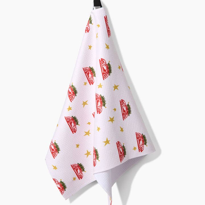 Christmas Bug Tea Towel