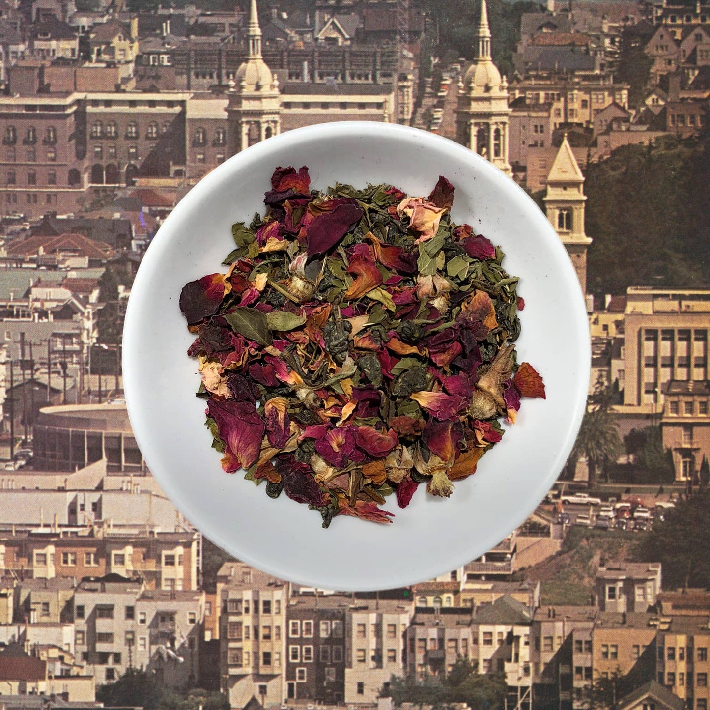 Flowerhead Tea - Double Mint Rose Loose Tea