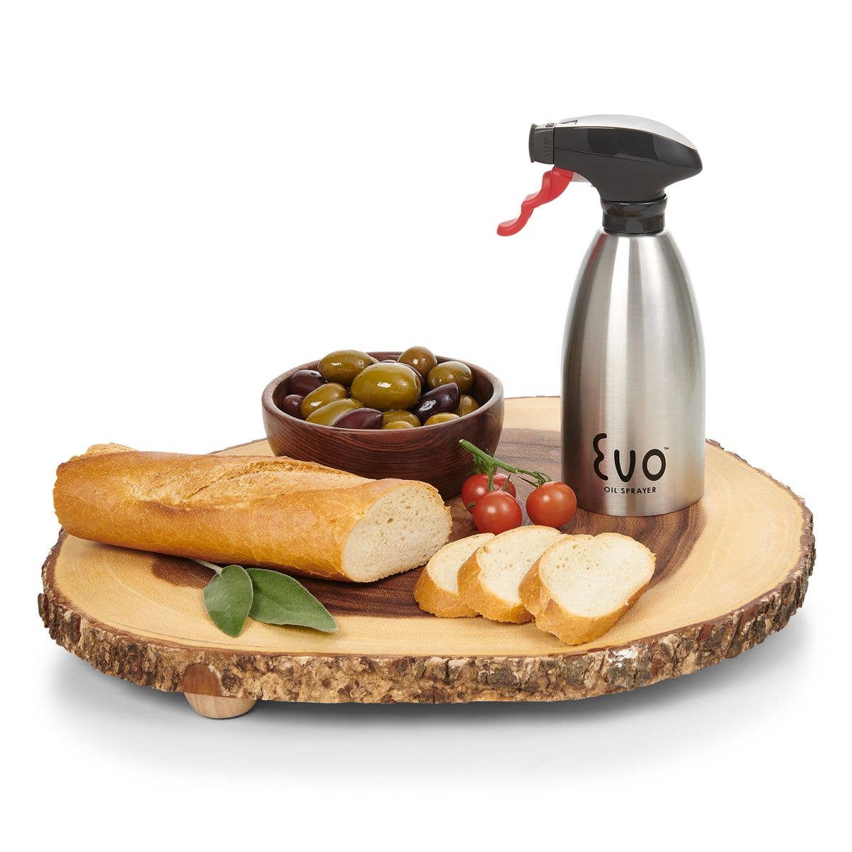 Evo Oil Sprayer, Stainless Steel, 16oz
