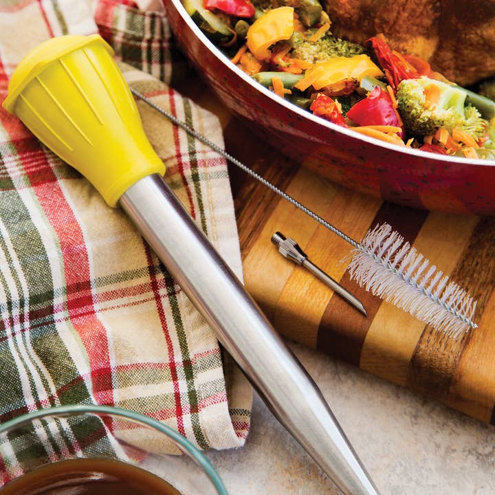 Stainless Steel Baster Set, 2