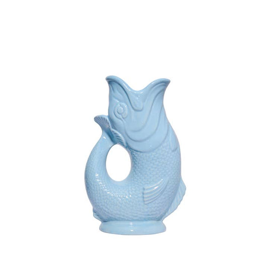 Gluggle Jug: Large Pale Blue
