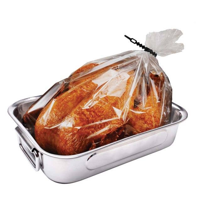 HIC Kitchen Roasting Extra-Large Oven Roasting Bags, Set of 2