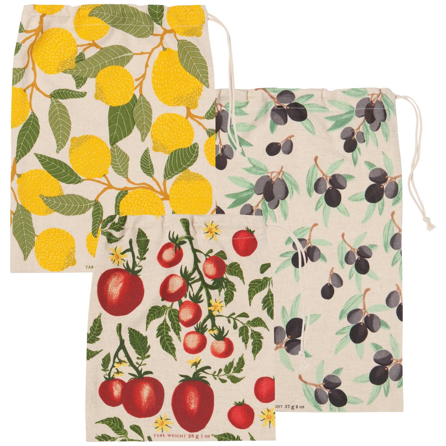 Now Designs Mediterranean Reusable Produce Bags Set of 3