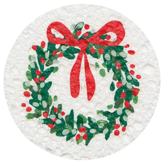 Compostable Sponge Christmas Display