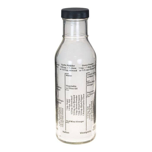 Kolder Salad Dressing Mixer Bottle With 8 Classic Recipes
