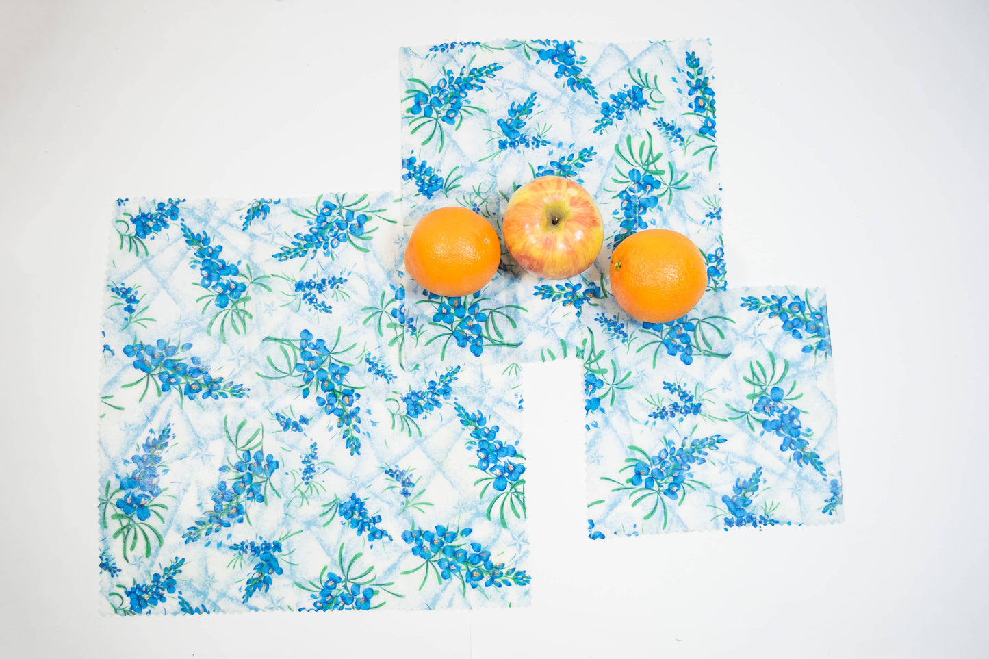3 PACK Beeswax Food Wrap, Random Pattern, eco friendly