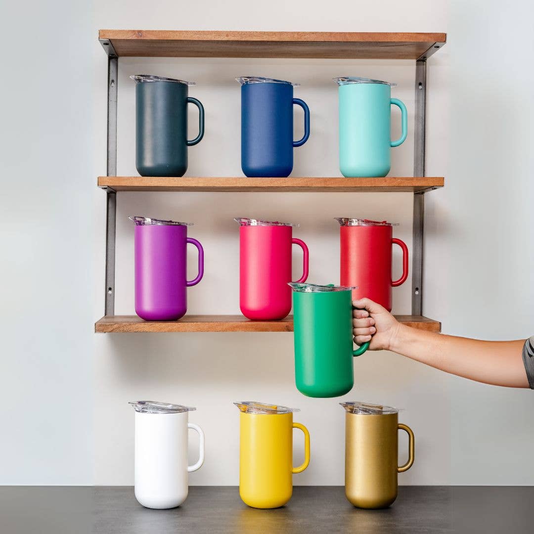 Vacuum-Insulated Pitcher - Party Ready in White Icing