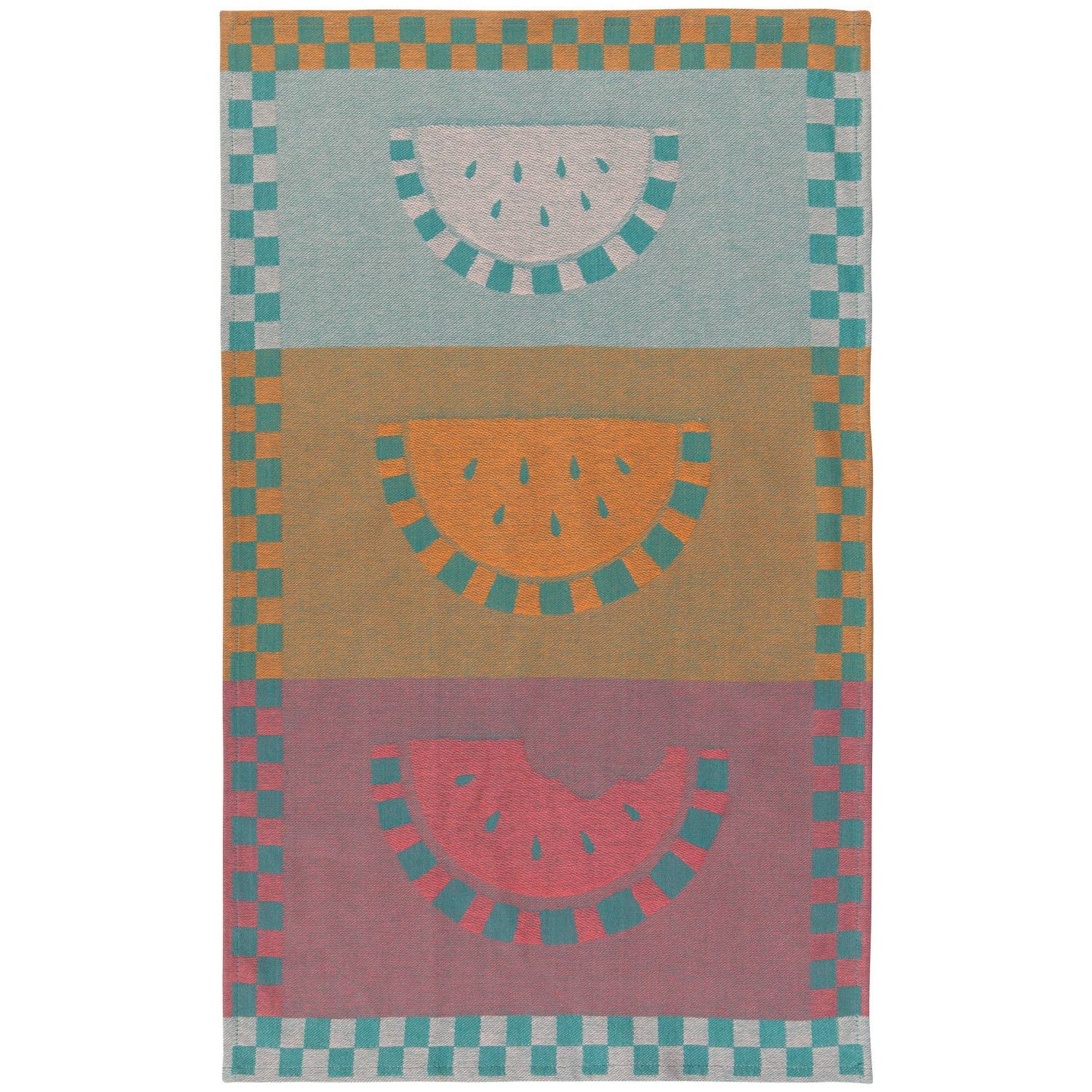Melon Pop Jacquard Dishtowel