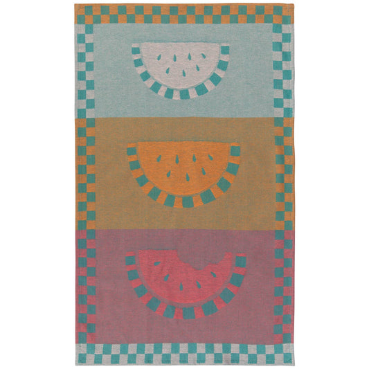 Melon Pop Jacquard Dishtowel
