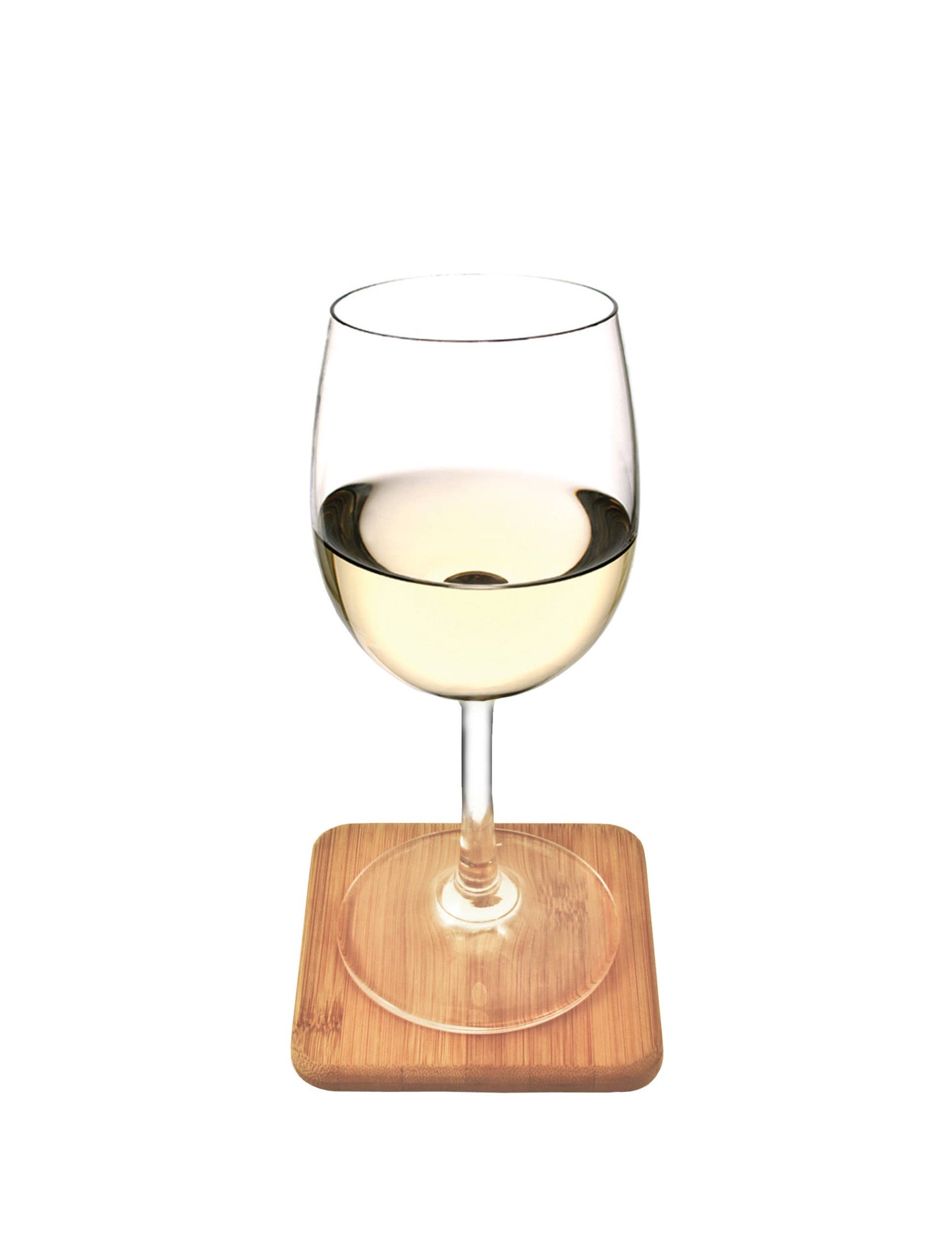 Stack Square Bamboo Coasters - Set of 4