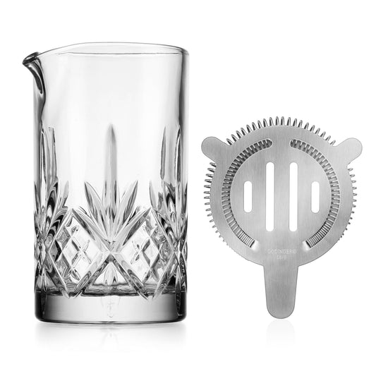 Drinking Pitcher and Strainer Set