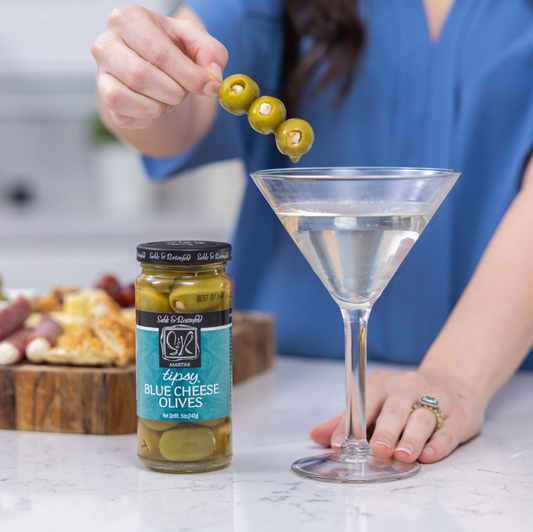 Sable & Rosenfeld Blue Cheese Stuffed Tipsy Olives 5oz / 6