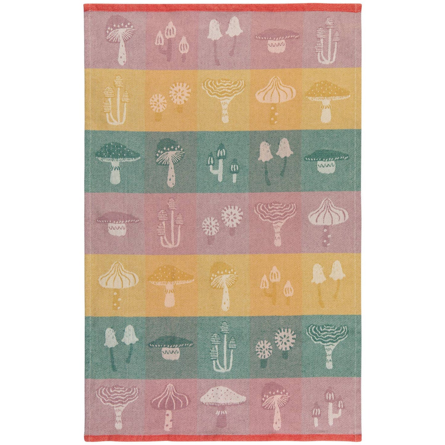 Mushroom Gems Jacquard Dishtowel