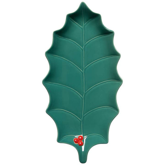 Holly Christmas Dish