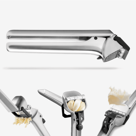 Garject - Garlic Press, Scrape, & Eject: Black