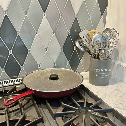 13" Stainless Steel Mesh Splatter Shield