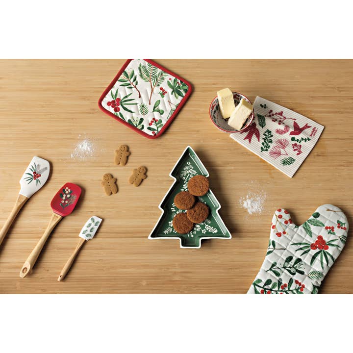 Winterberry Christmas Chef Mitt