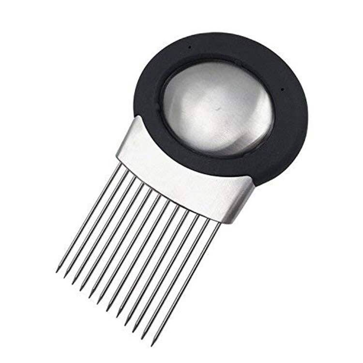 Onion Cutter Vegetable Chopper, Stainless Steel Tomato: 1 Set