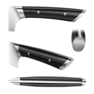 Helena Series, Black 6-inch Meat Cleaver w/ Sheath