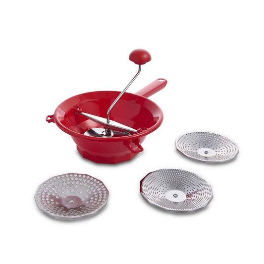 Fantes Round Ravioli Stamp, 2in Fruit & Vegetable Mill, 2.85-qt
