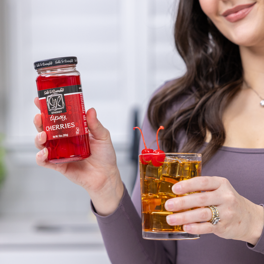 Sable & Rosenfeld Whiskey Tipsy Cherries 10oz / 6