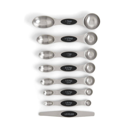 Mrs. Anderson's Magnetic Measuring Spoons With Leveler