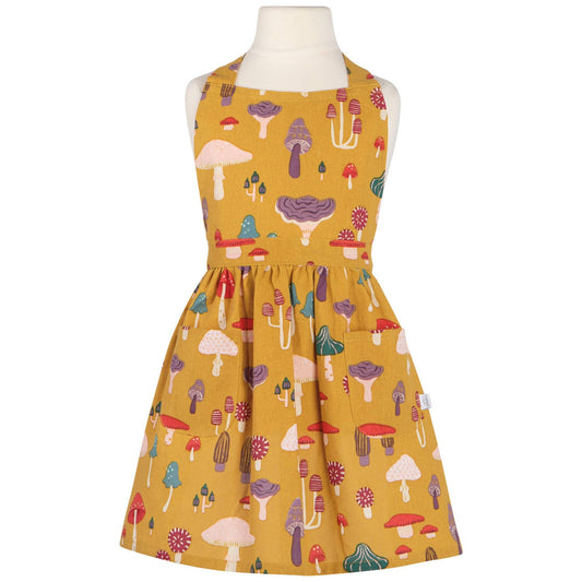 Mushroom Gems Cute Kid's Apron