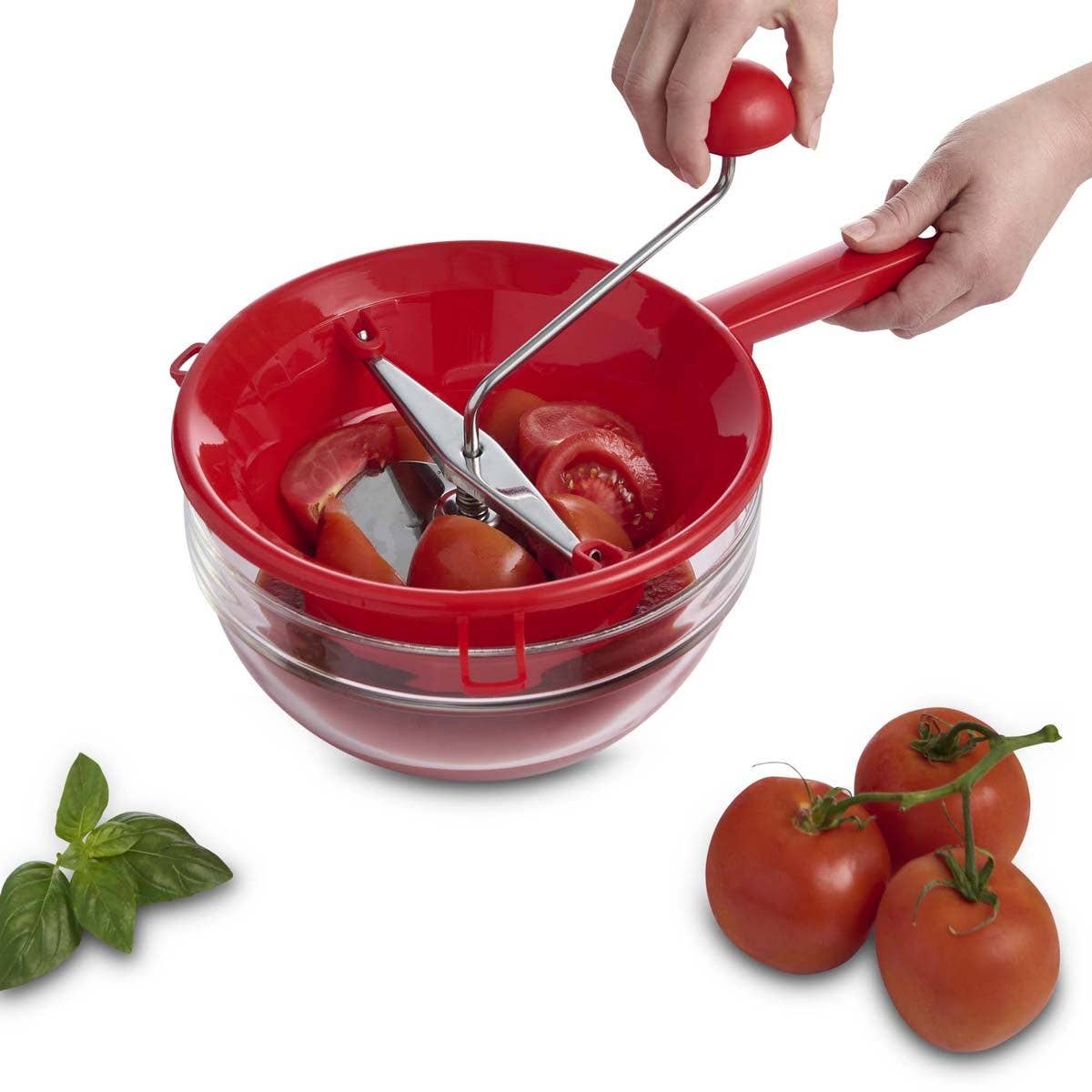 Fantes Round Ravioli Stamp, 2in Fruit & Vegetable Mill, 2.85-qt