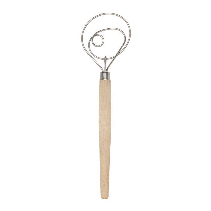 Mrs. Anderson Dough Whisk – 12in Stainless Steel Bread & Batter Mixer