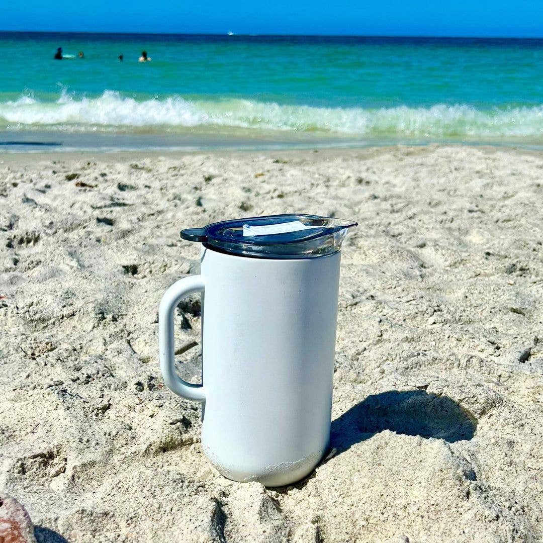 Vacuum-Insulated Pitcher - Party Ready in White Icing