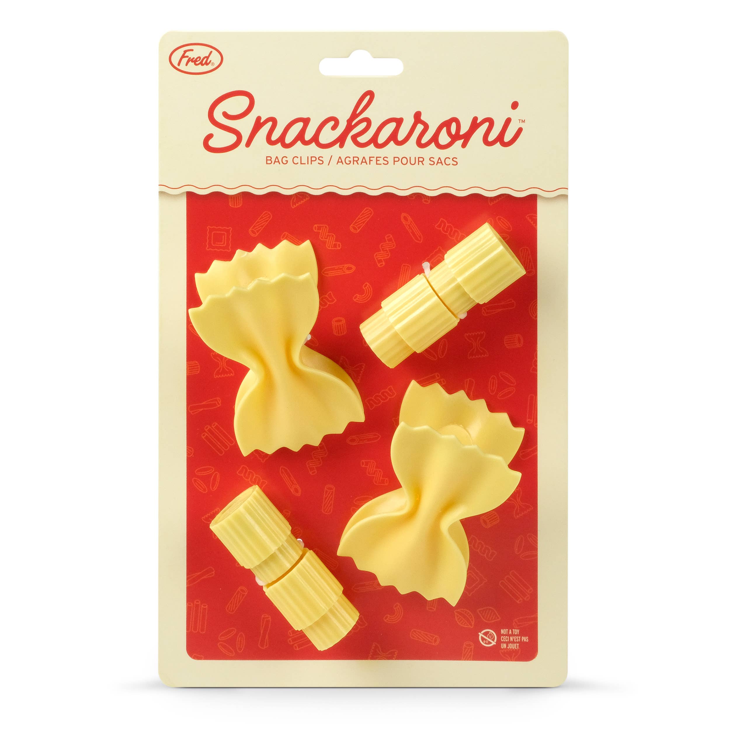 SNACKARONI - Pasta Bag Clips - Set of 4 – Ocean Grove Kitchen Company