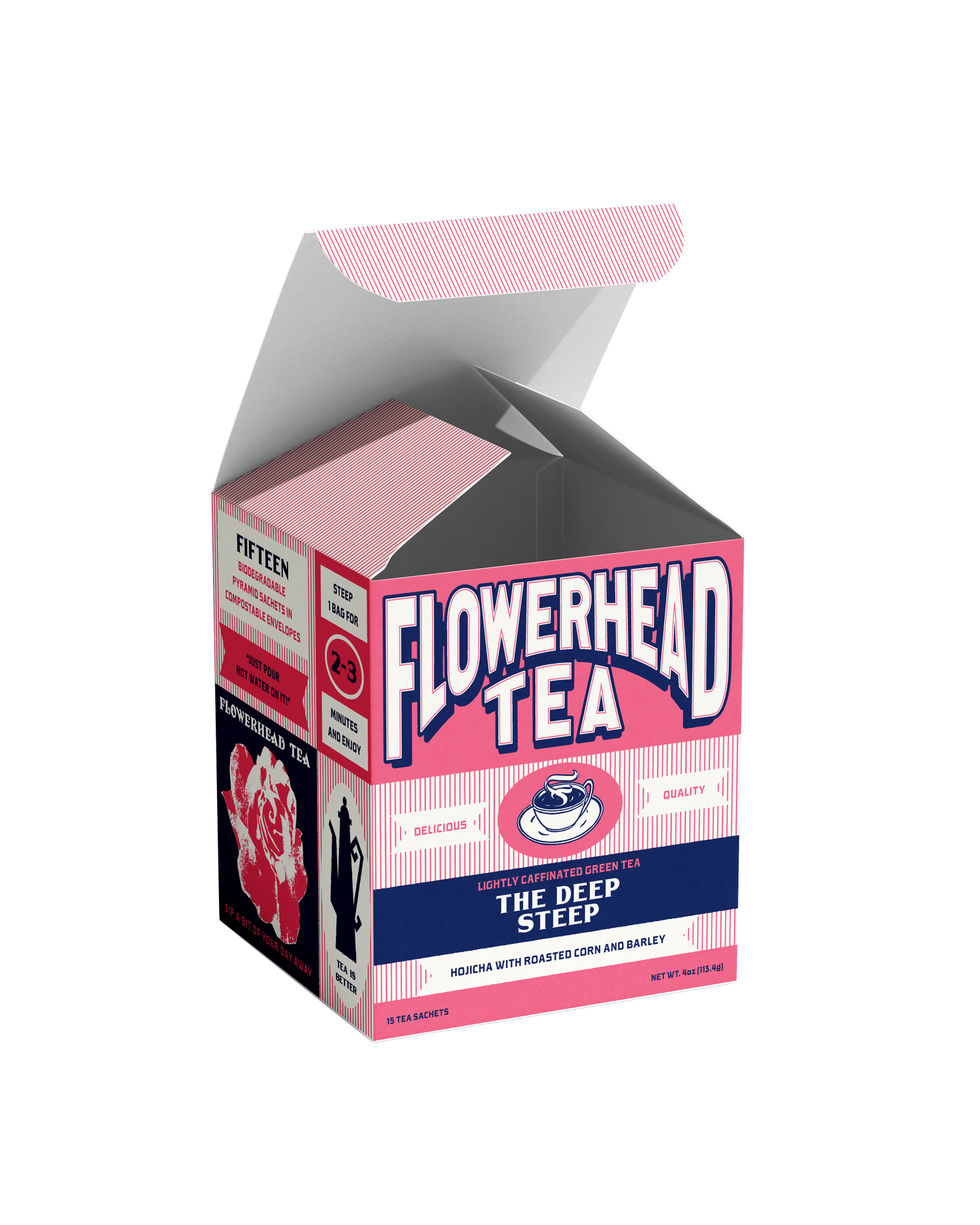 Flowerhead Tea - The Deep Steep Tea Bags